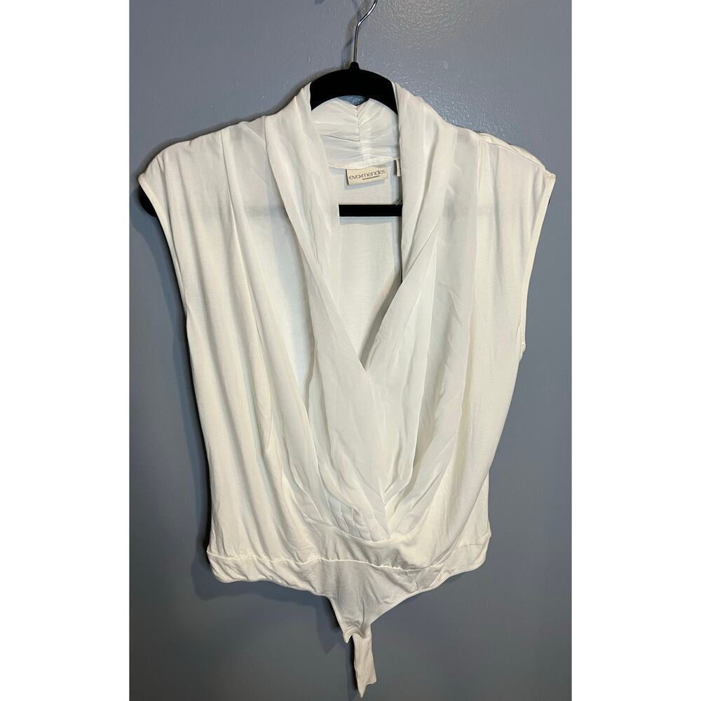 NWT Eva Mendes Sleeveless Bodysuit - Women's Size Large